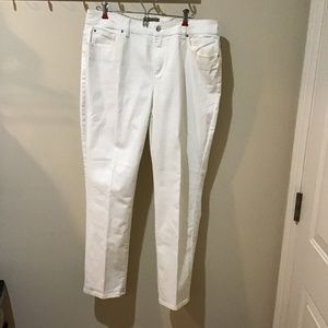 Chico’s white jeans